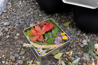 長官山で山歩き体験