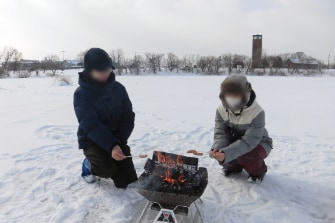 ワカサギ釣り体験