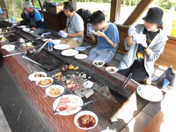 北広島自然の森キャンプ場でBBQ&自然散策